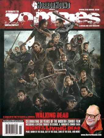 HORRORHOUND magazine side cover  Special Spring 2018