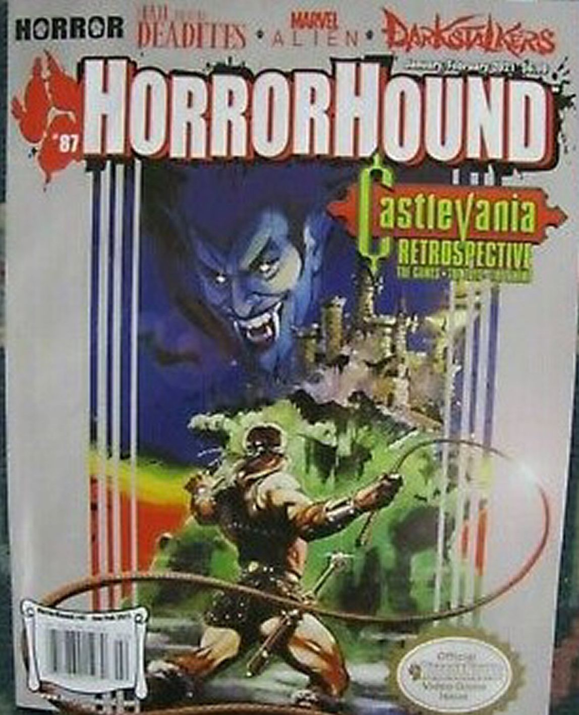 HORRORHOUND magazine side cover Issue 87  January/February 2021