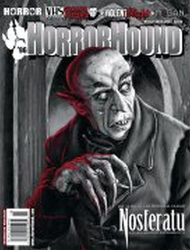 HORRORHOUND magazine side cover Issue 96 Winter 2022