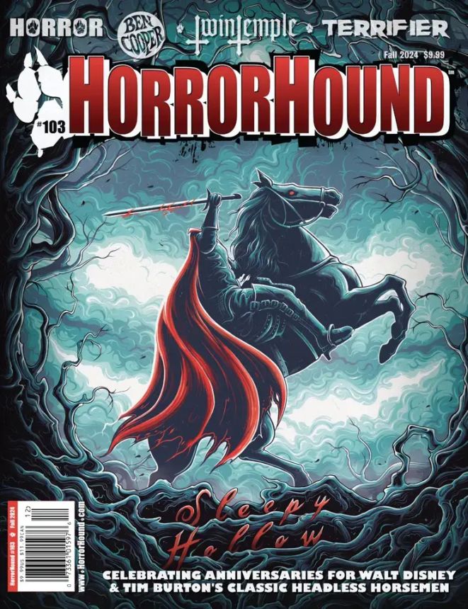 HORRORHOUND magazine side cover Issue 103 Fall 2024