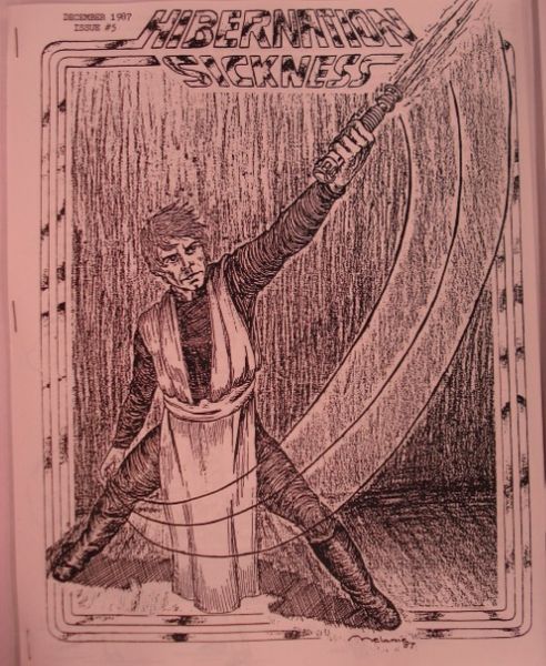 HIBERNATION SICKNESS magazine side cover Issue 5 December 1987