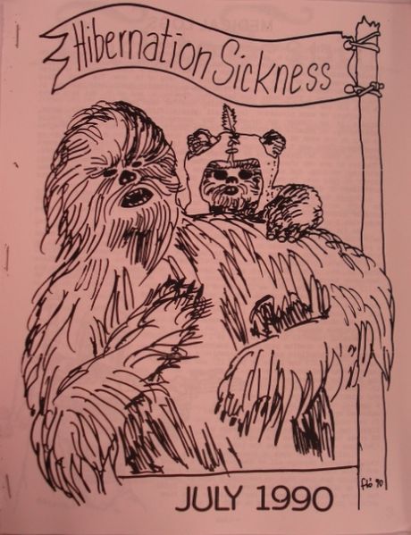 HIBERNATION SICKNESS magazine side cover Issue 11 July 1990