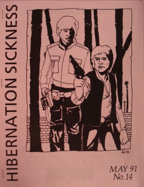HIBERNATION SICKNESS magazine side cover Issue 14 May 1991