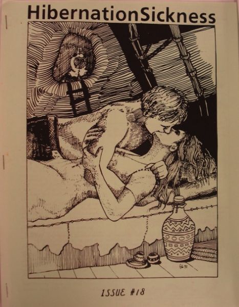 HIBERNATION SICKNESS magazine side cover Issue 18  1992
