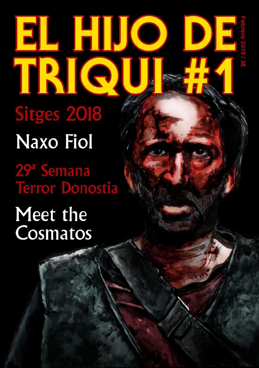 EL HIJO DE TRIQUI magazine side cover Issue 1   2019