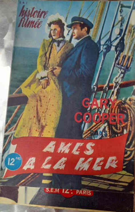 HISTOIRE FILMEE magazine side cover  October 1945