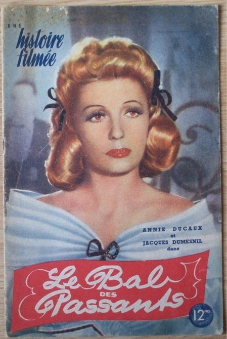 HISTOIRE FILMEE magazine side cover   1943