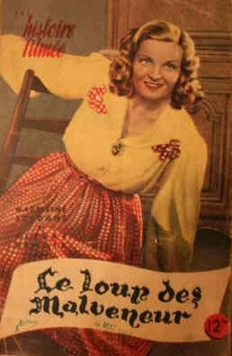 HISTOIRE FILMEE magazine side cover Issue 39  1946