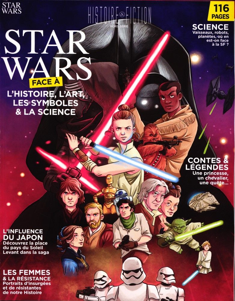 HISTOIRE ET FICTION magazine side cover Issue 4  Special  December 2019