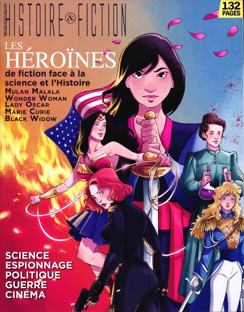 HISTOIRE ET FICTION magazine side cover Issue 5  May/June 2020
