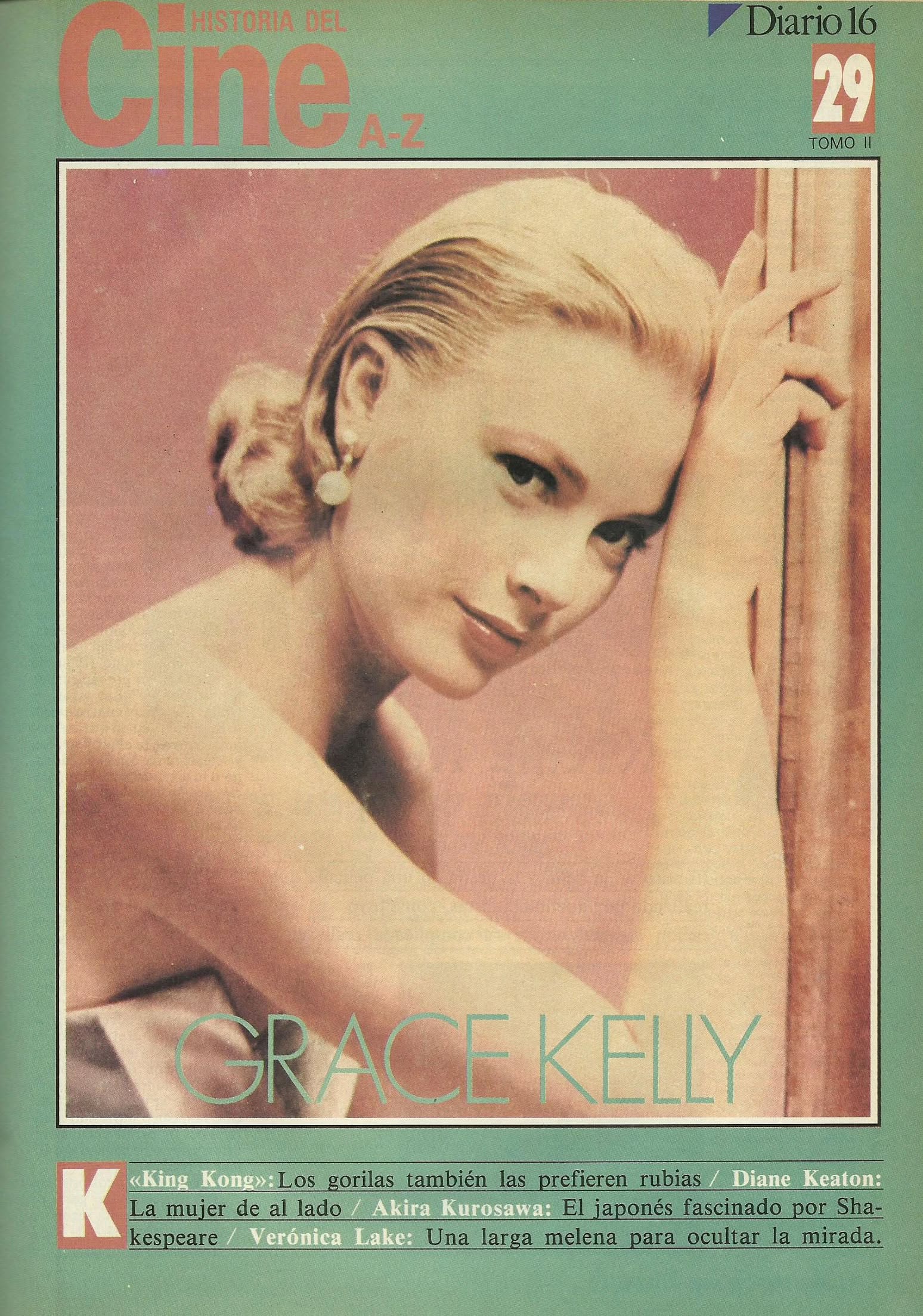 HISTORIA DEL CINE A-Z magazine side cover Issue 29  1986