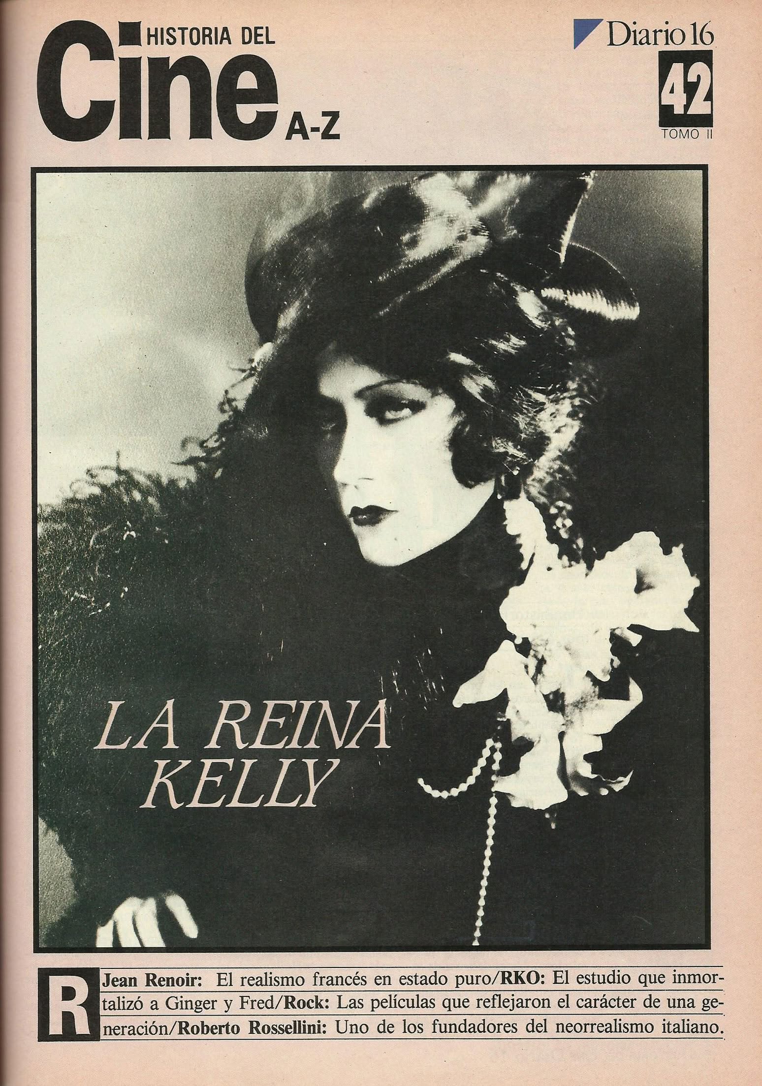 HISTORIA DEL CINE A-Z magazine side cover Issue 42  1986
