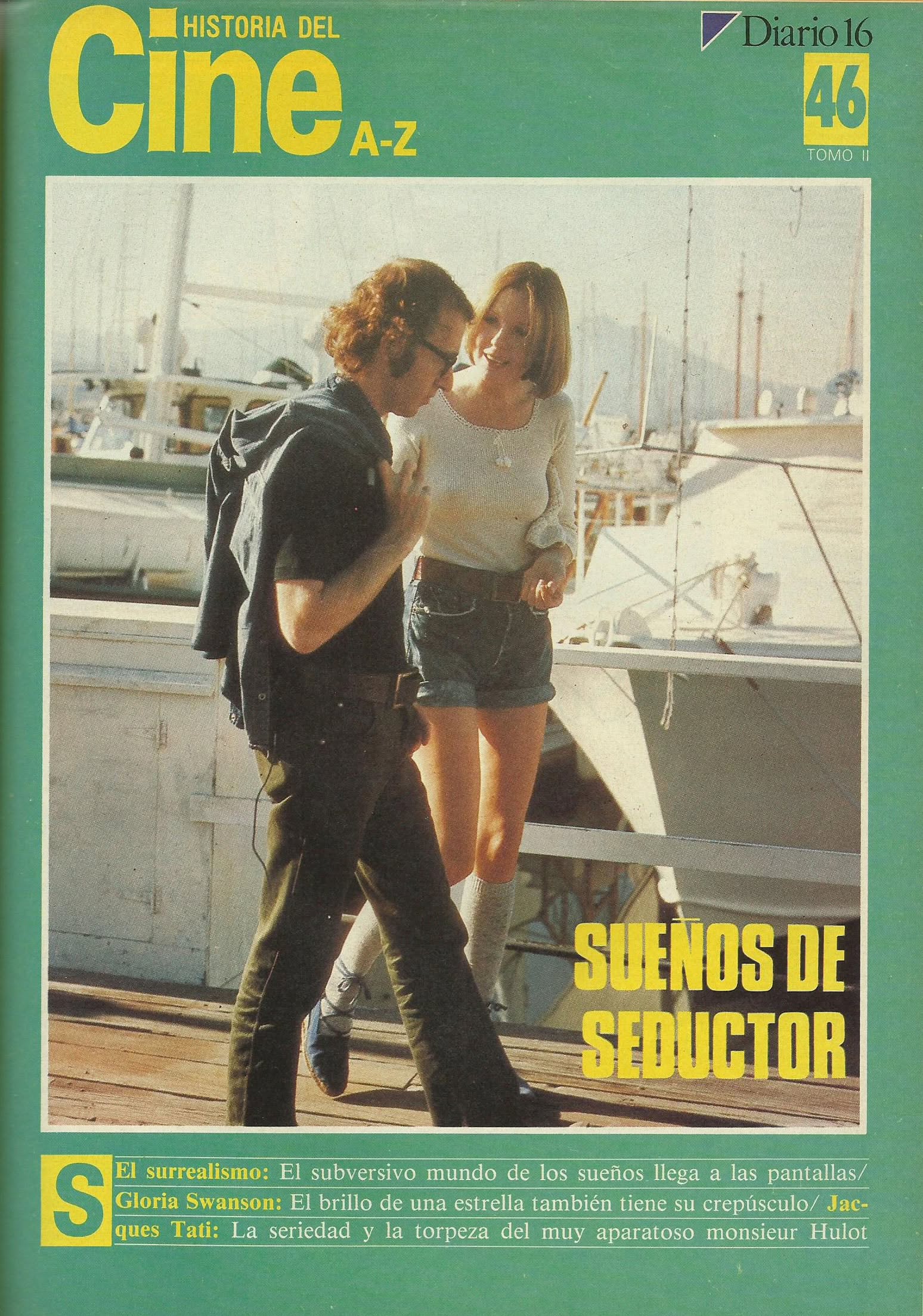 HISTORIA DEL CINE A-Z magazine side cover Issue 46  1986