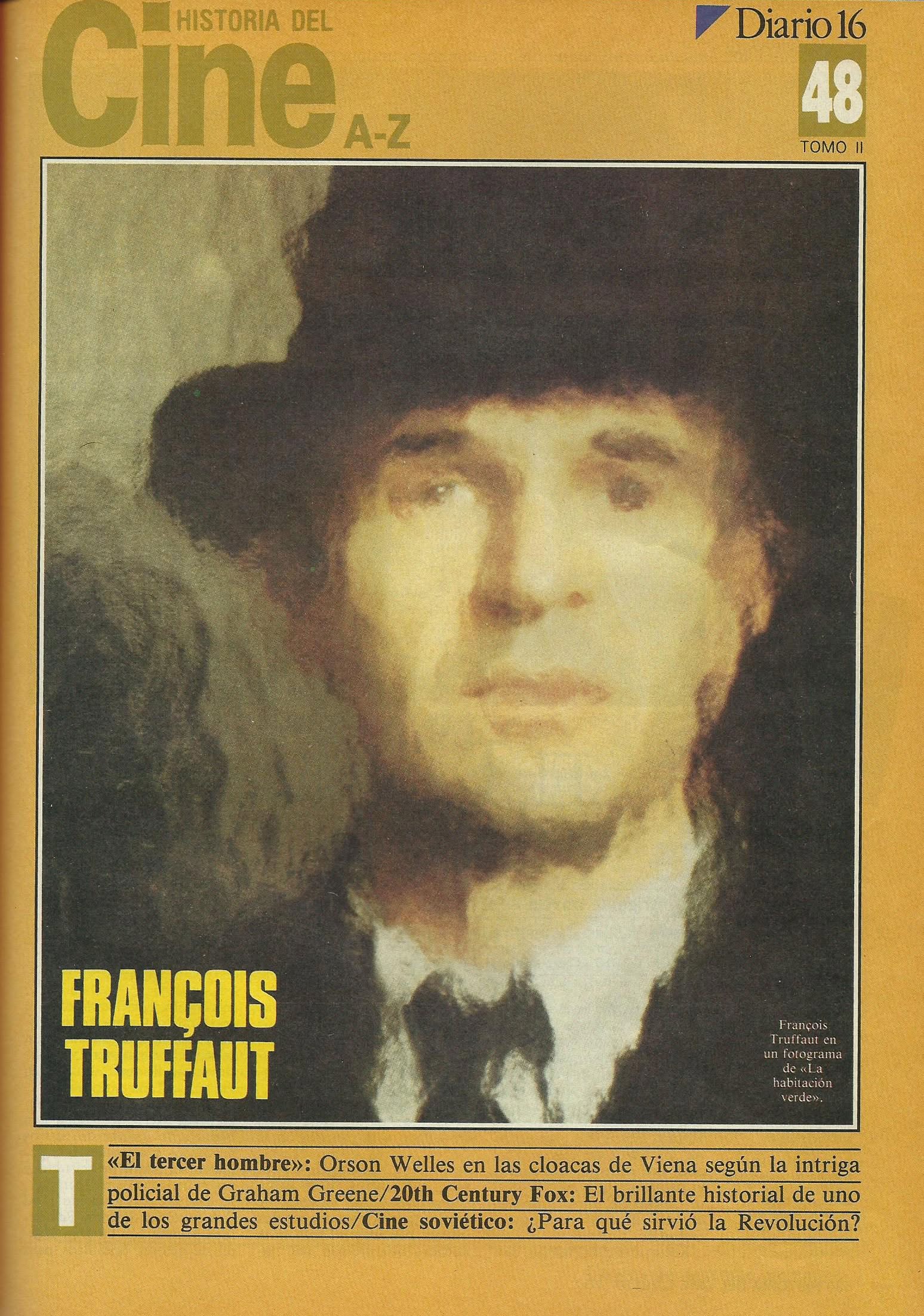 HISTORIA DEL CINE A-Z magazine side cover Issue 48  1986