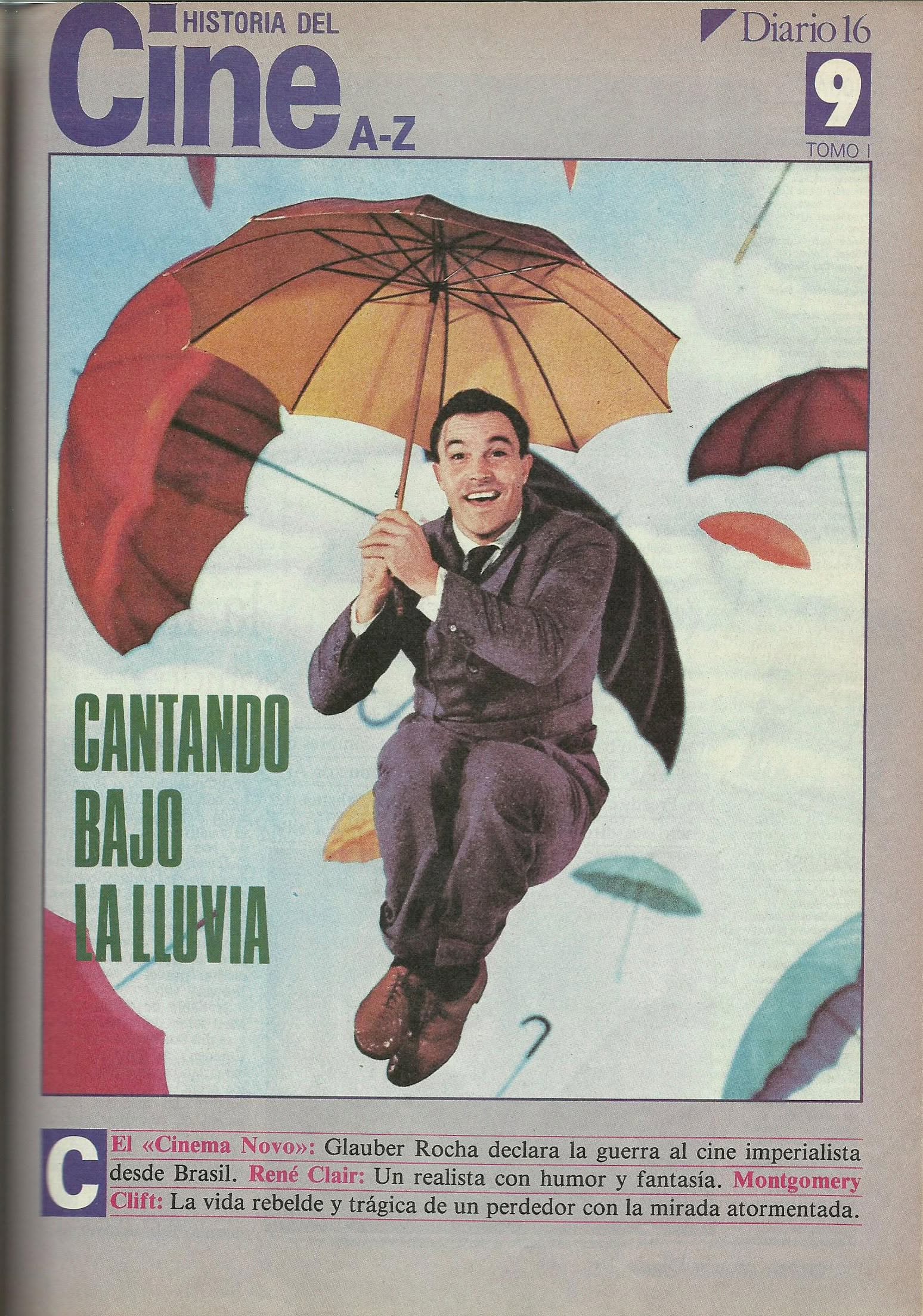 HISTORIA DEL CINE A-Z magazine side cover Issue 9  1986