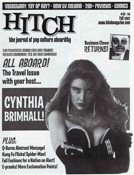 HITCH magazine side cover Issue 31 Fall 2002