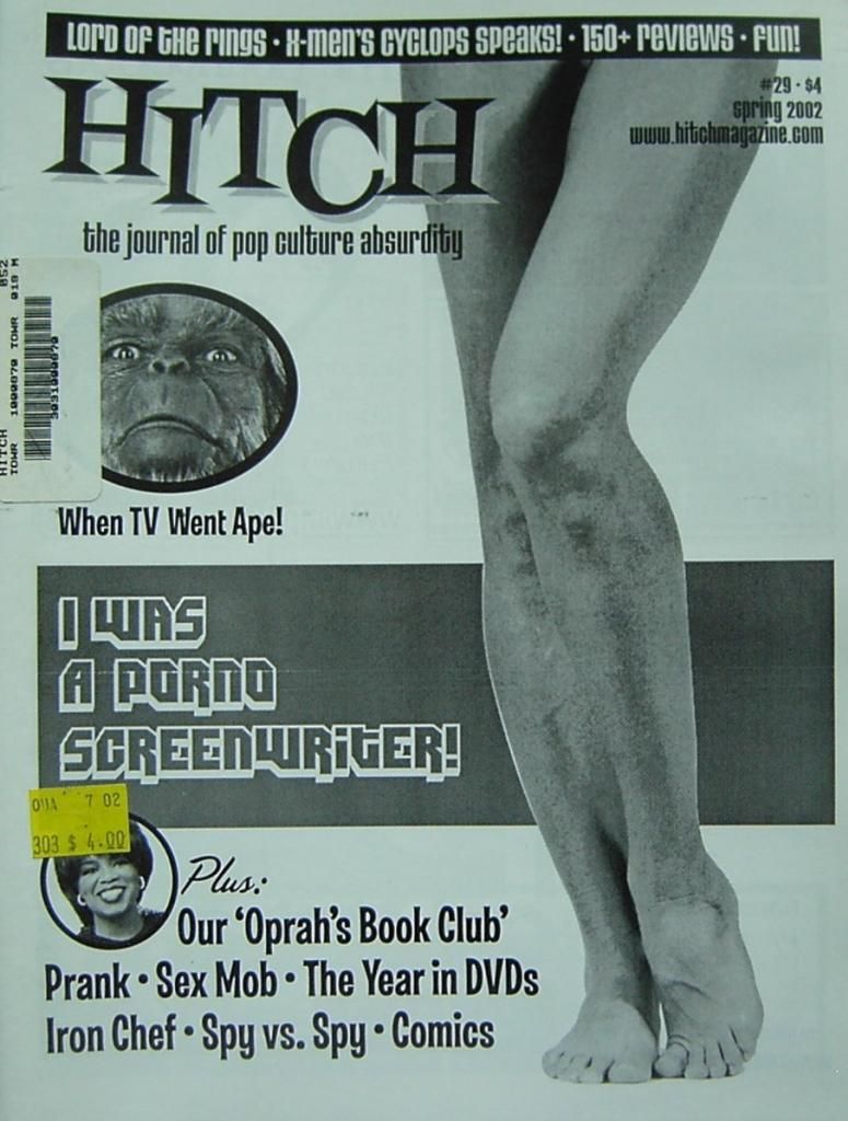 HITCH magazine side cover Issue 29 Spring 2002