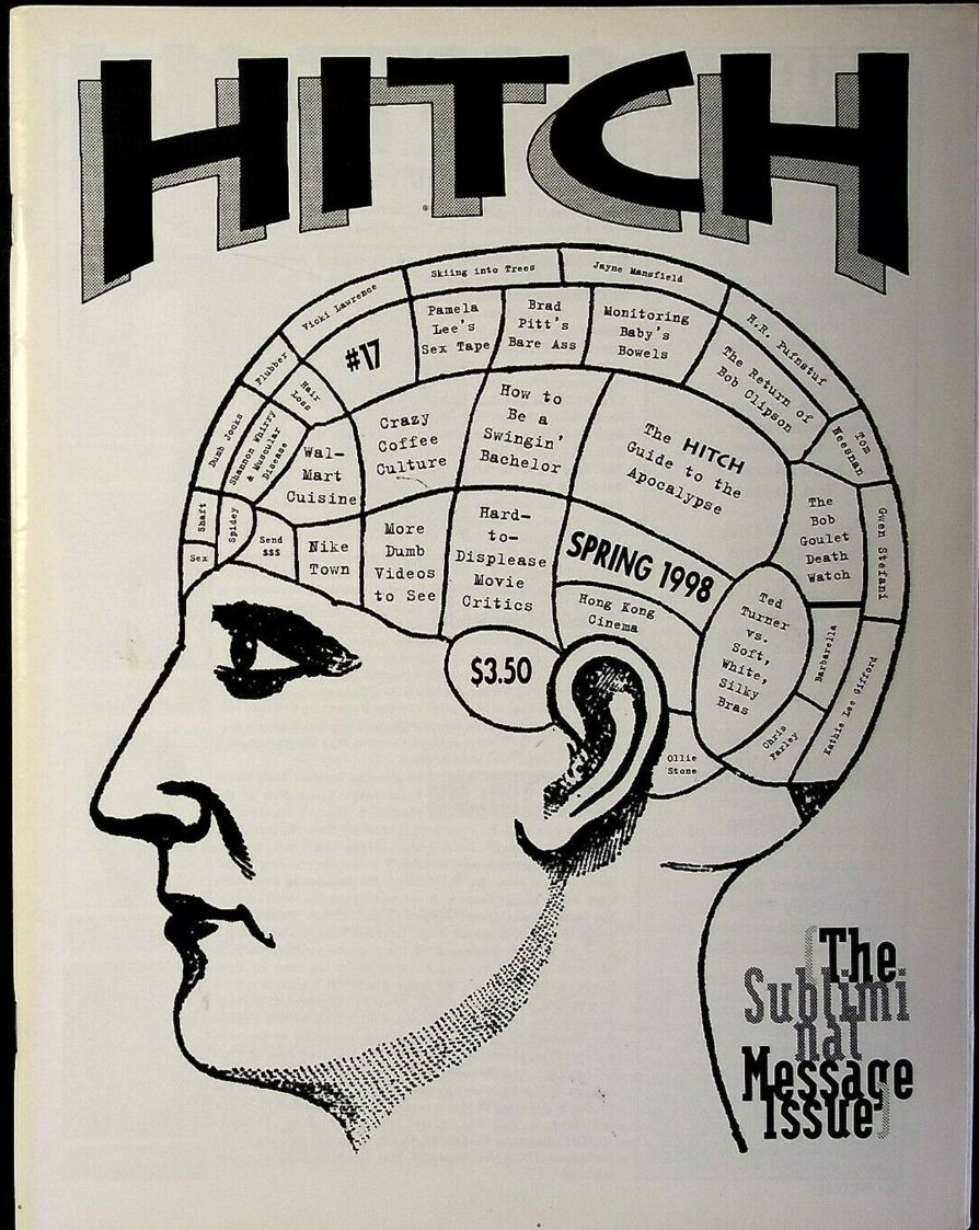 HITCH magazine side cover Issue 17 Spring 1998