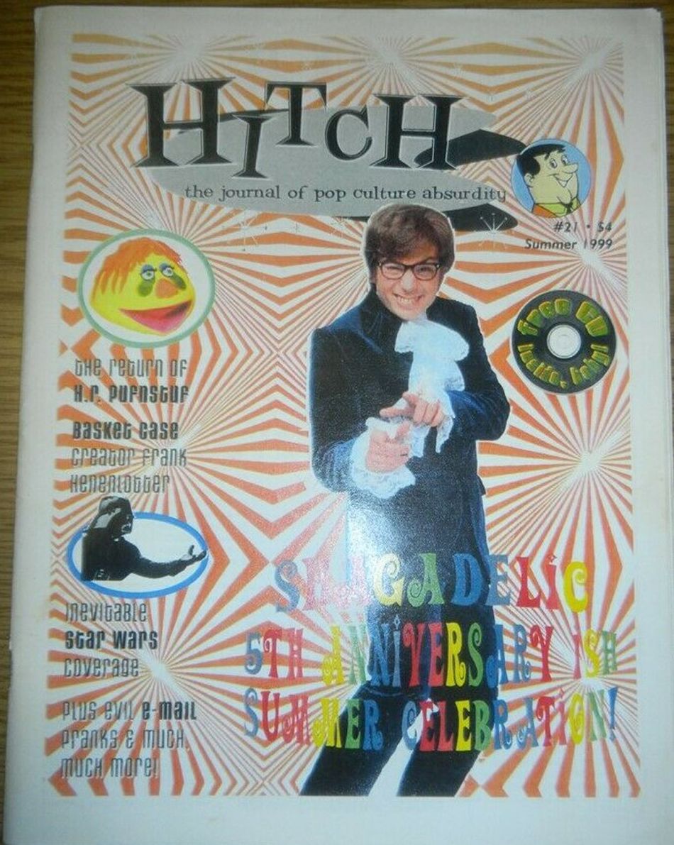 HITCH magazine side cover Issue 21 Summer 1999