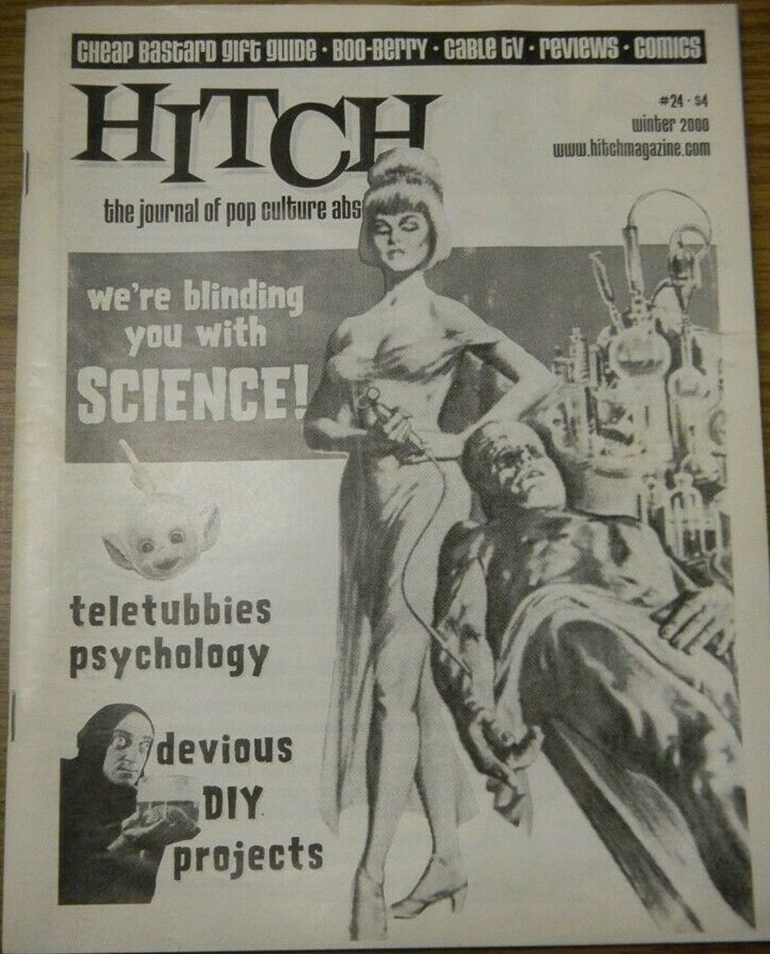 HITCH magazine side cover Issue 24 Winter 2000