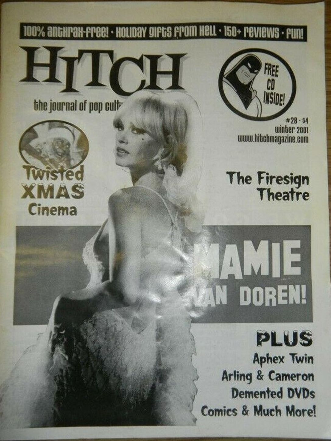 HITCH magazine side cover Issue 28 Winter 2001