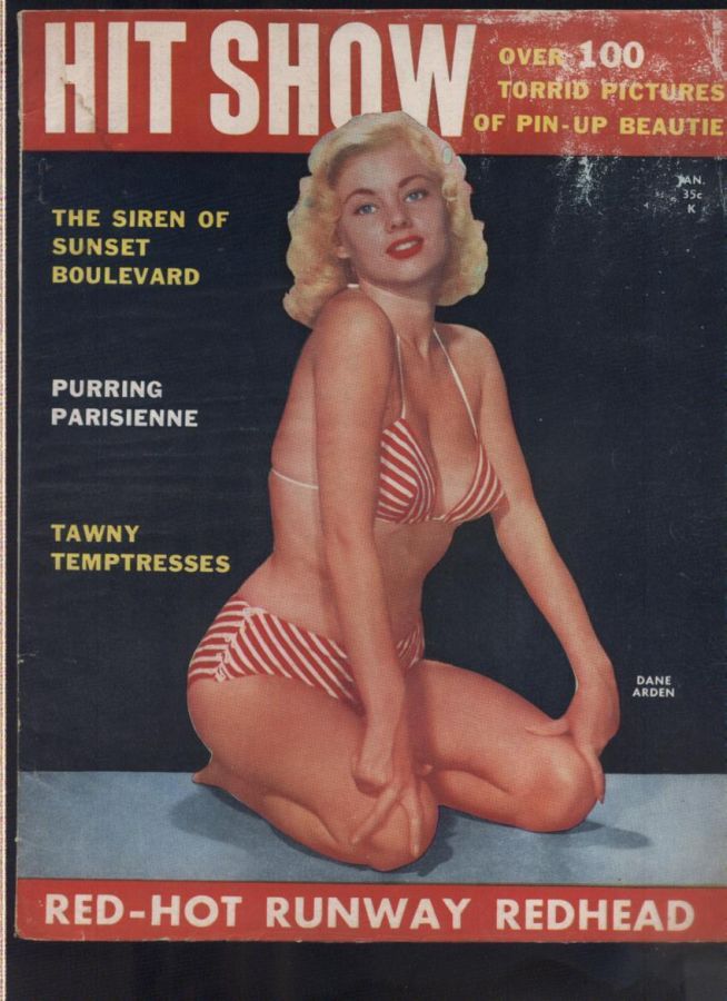 HIT SHOW magazine side cover  Vol 1 # 3 January 1958