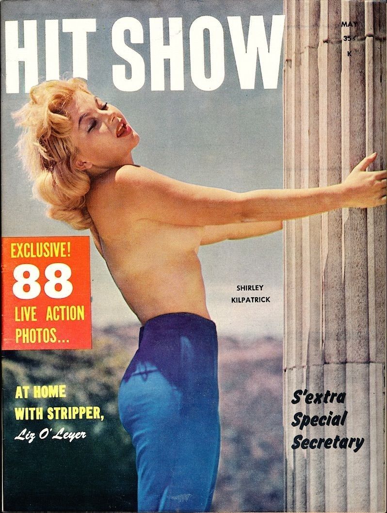 HIT SHOW magazine side cover  Vol 2 # 2  May 1959