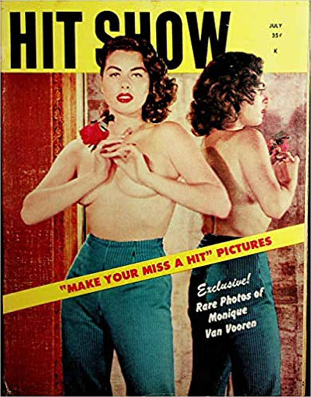 HIT SHOW magazine side cover  Vol 2 No  3  July 1959
