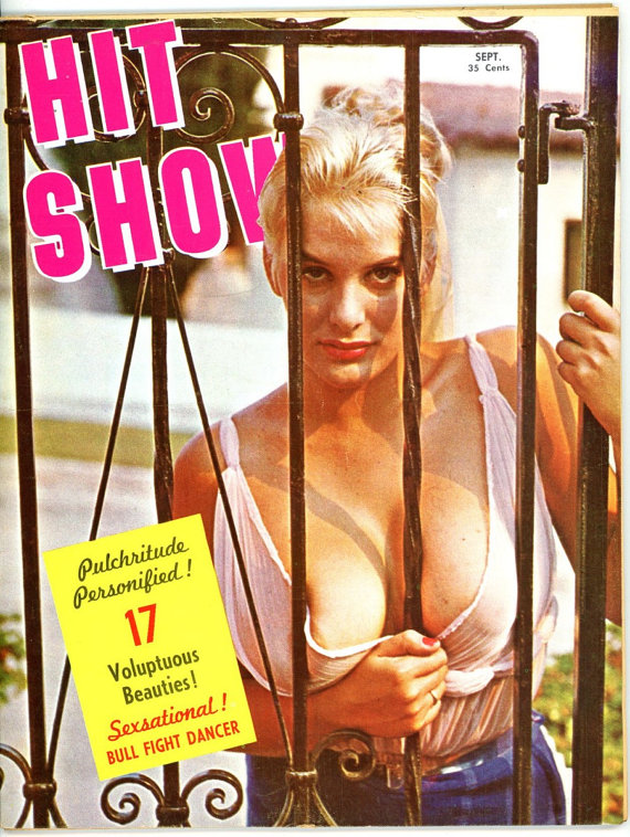 HIT SHOW magazine side cover  September 1960