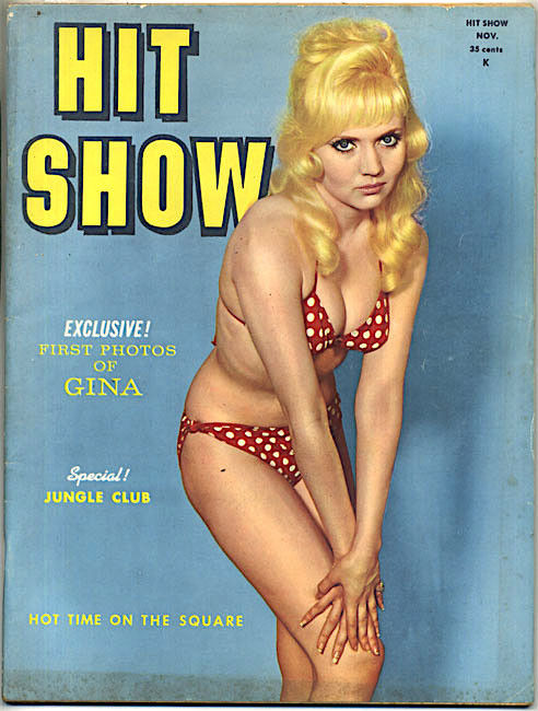 HIT SHOW magazine side cover  November 1961