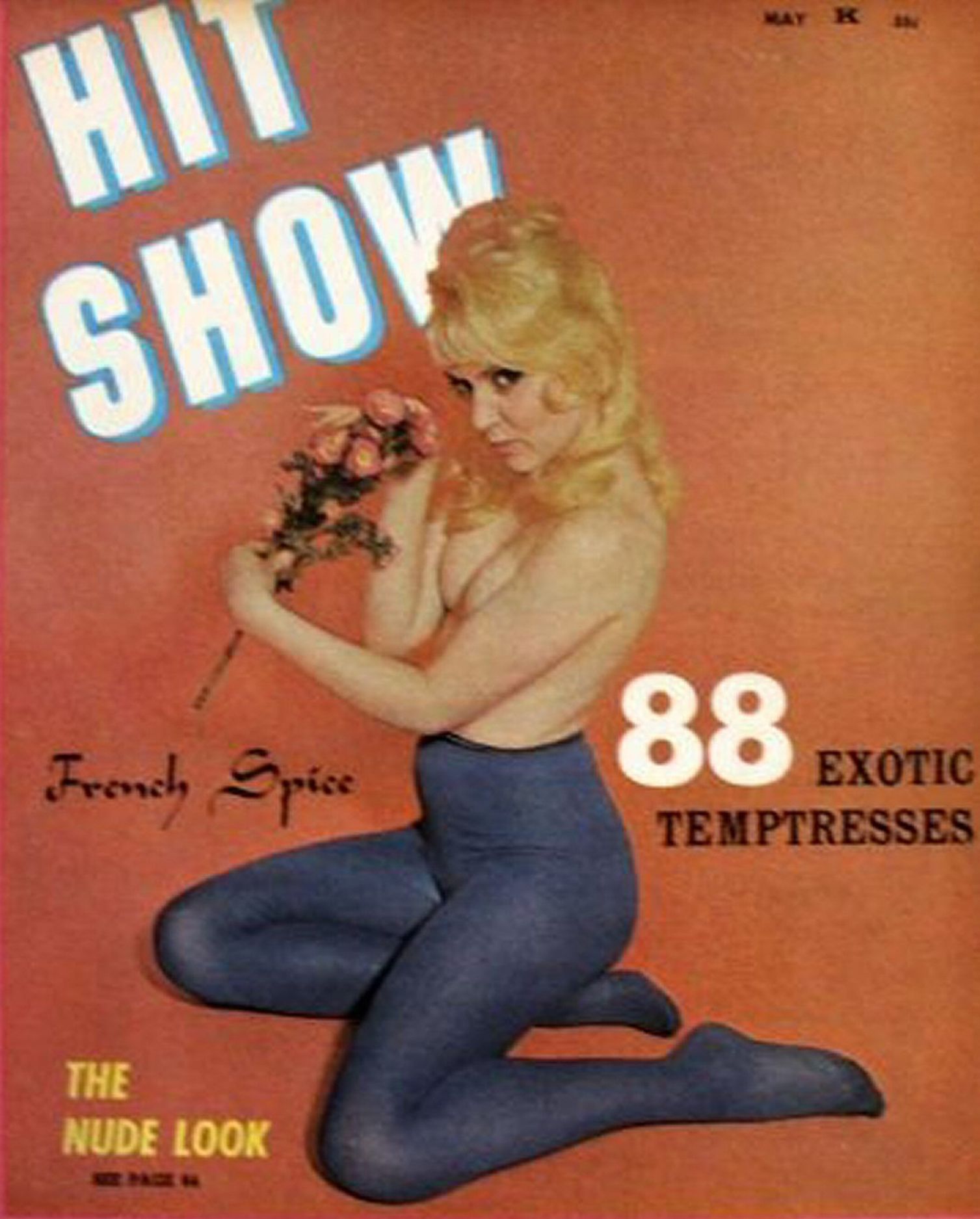 HIT SHOW magazine side cover  May 1962