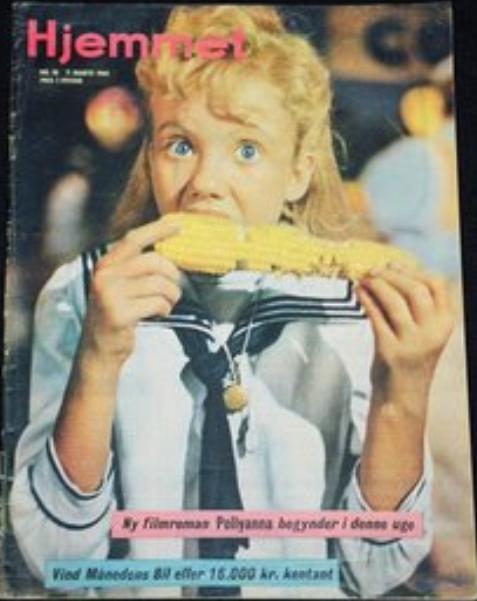 HJEMMET magazine side cover 7 March 1961