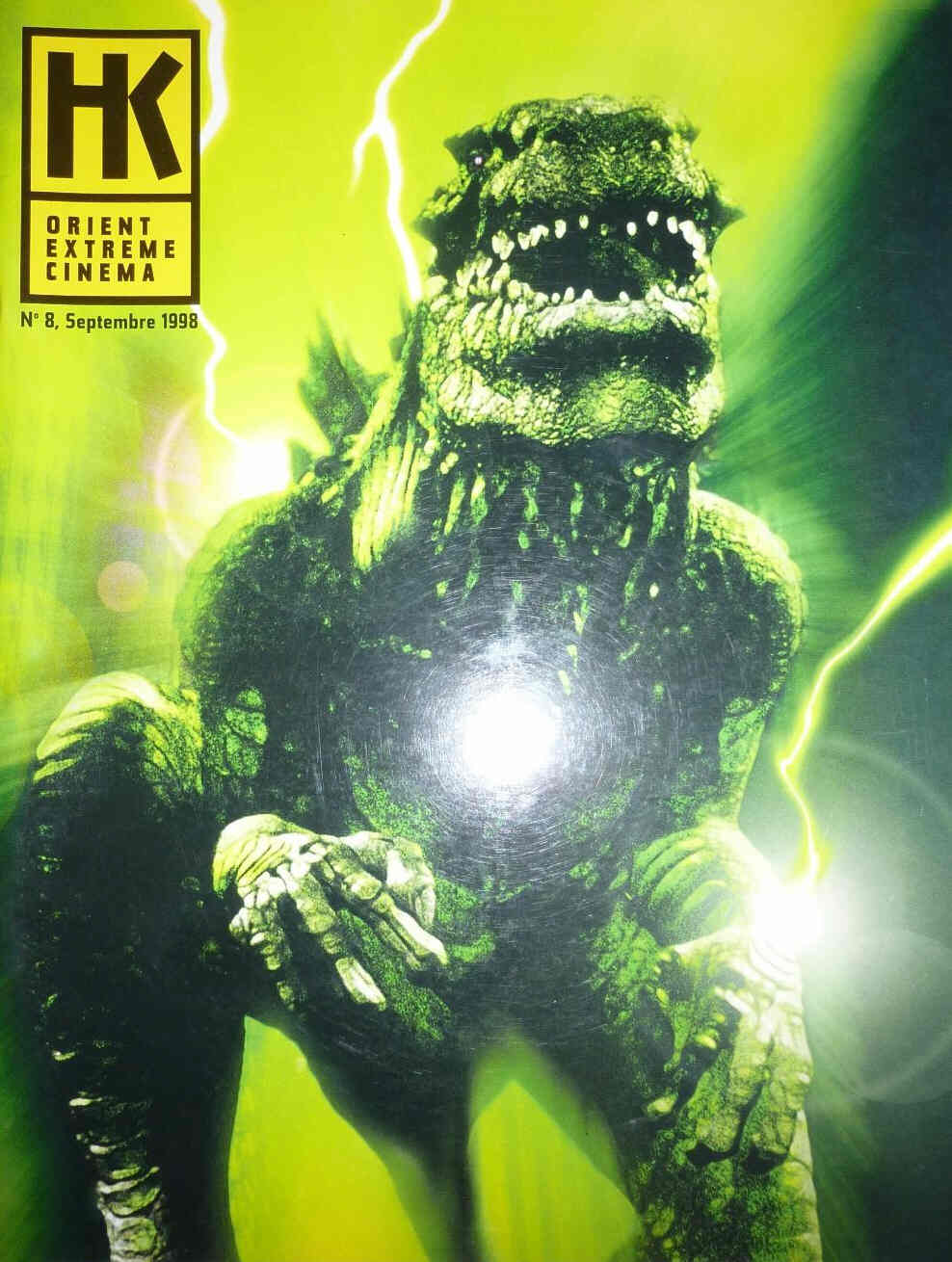 HK ORIENT EXTREME CINEMA magazine side cover Issue 8 September 1998