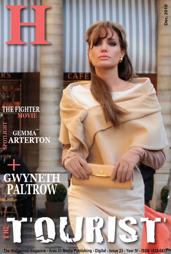 H (Hollywood) magazine side cover Issue 23 December 2010