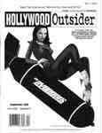 HOLLYWOOD OUTSIDER magazine side cover Issue 9 Vol 1 #9 