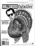 HOLLYWOOD OUTSIDER magazine side cover Issue 11 Vol 1 #11 
