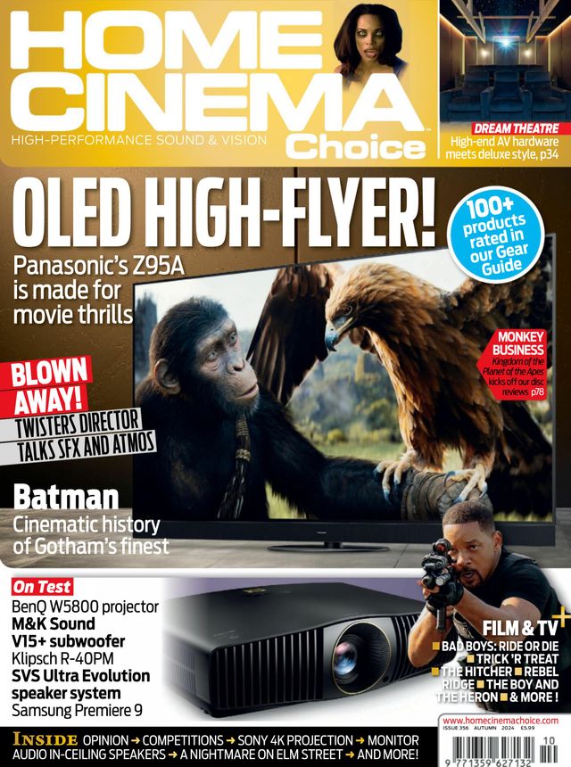 HOME CINEMA CHOICE magazine side cover Autumn 2024