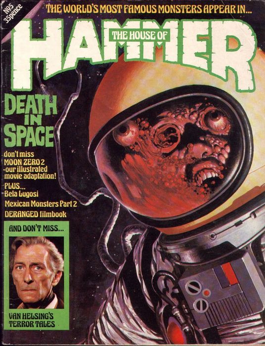 HOUSE OF HAMMER magazine cover Issue 5  1977