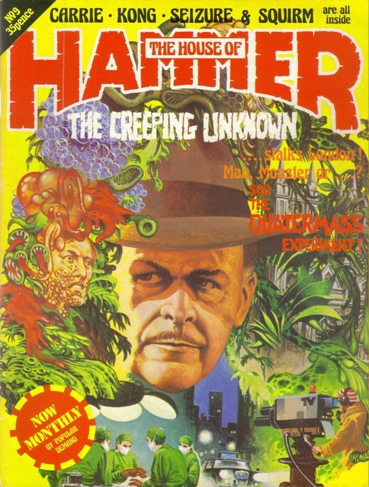 HOUSE OF HAMMER magazine cover Issue 9 December 1977