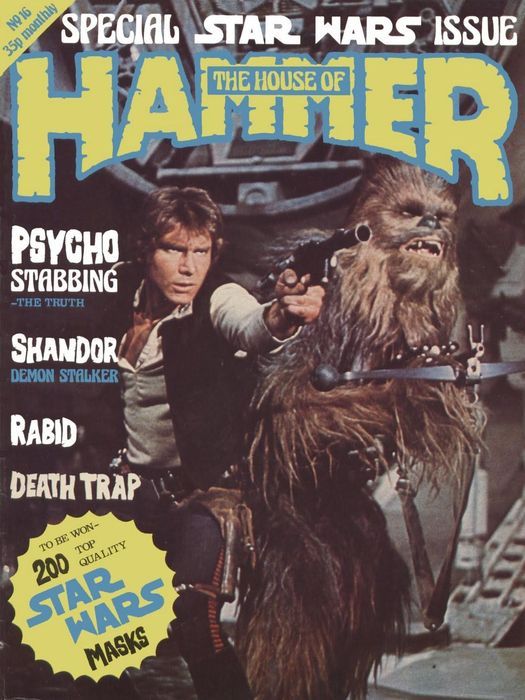 HOUSE OF HAMMER magazine side cover Issue 16  Vol 2 # 4 July 1978