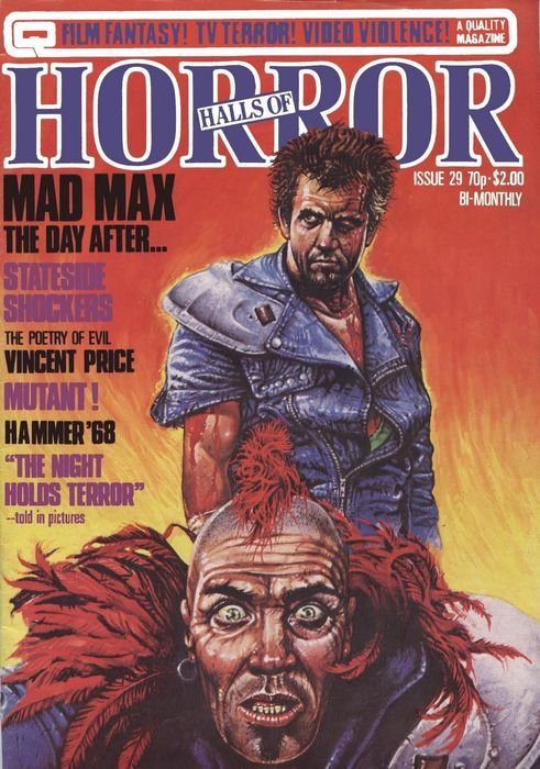 HOUSE OF HAMMER magazine side cover Issue 29  1983