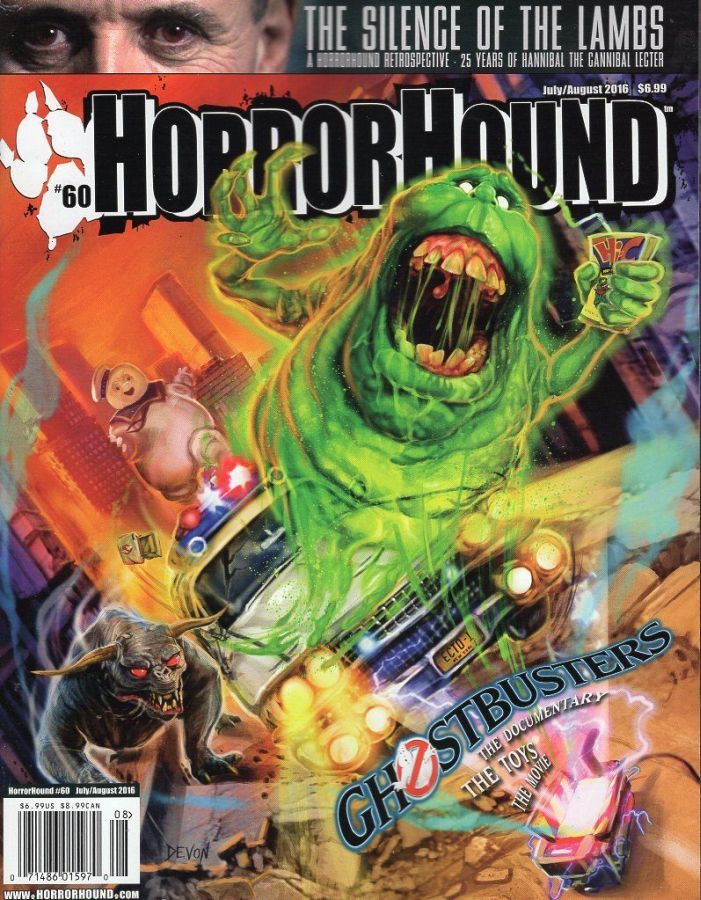 HORRORHOUND magazine side cover Issue 60 July/August 2016