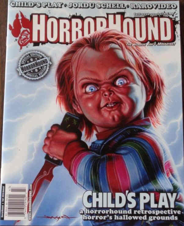 HORRORHOUND magazine side cover Fall 2016
