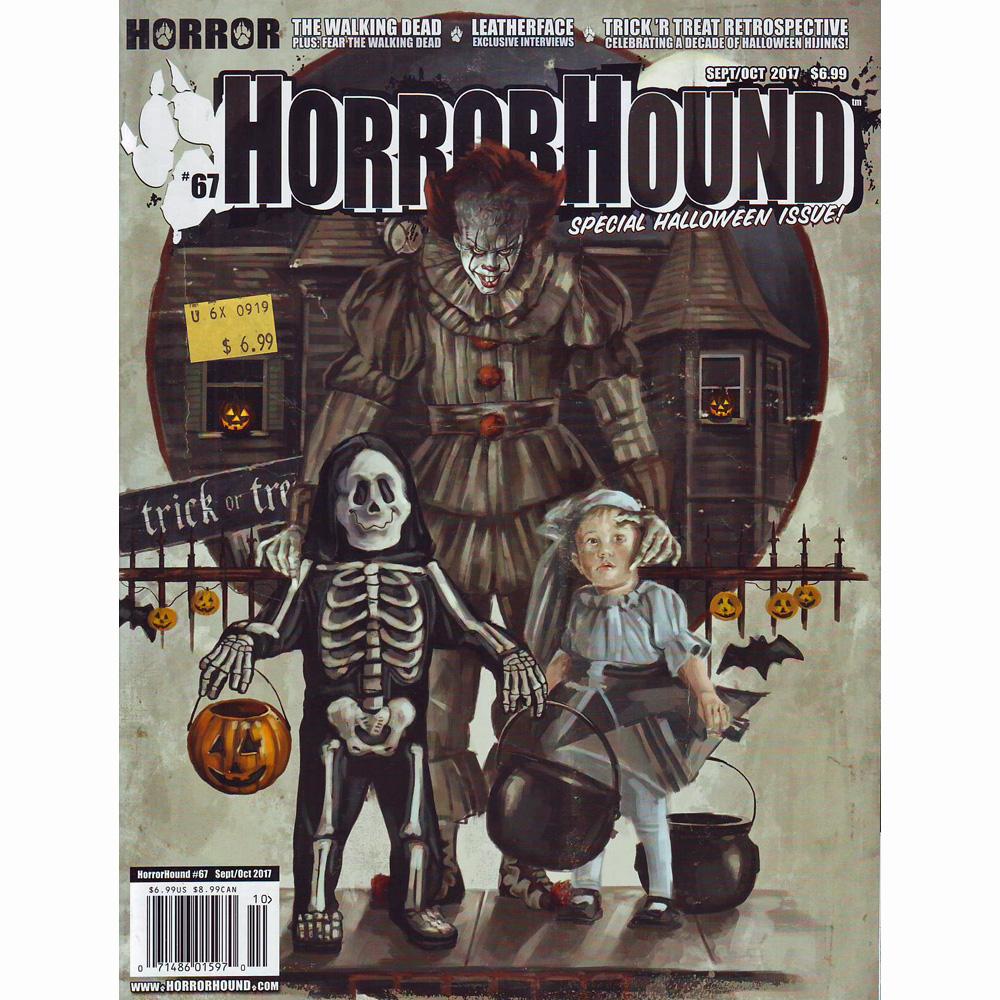 HORRORHOUND magazine side cover Issue 67  September/October 2017