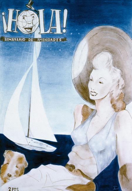 HOLA magazine side cover Issue 1 8 September 1944