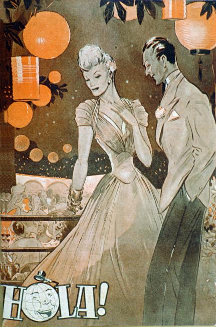 HOLA magazine side cover Issue 2 15 September 1944