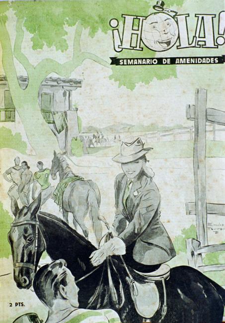 HOLA magazine side cover Issue 3 22 September 1944