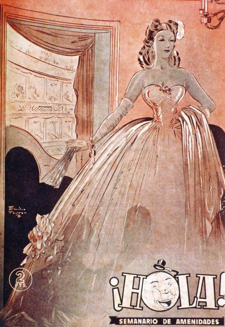 HOLA magazine side cover Issue 4 29 September 1944