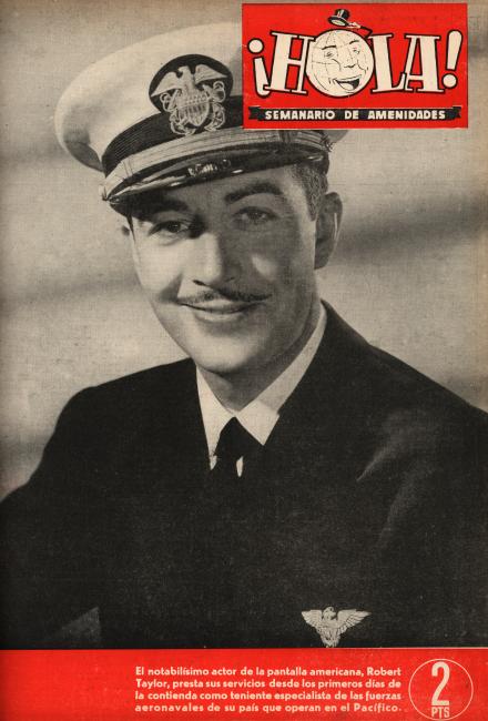 HOLA magazine side cover Issue 27 3 March 1945