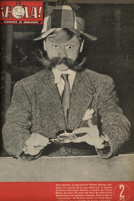 HOLA magazine side cover Issue 31 31 March 1945